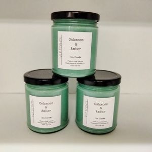 OAKMOSS & AMBER SOY CANDLE